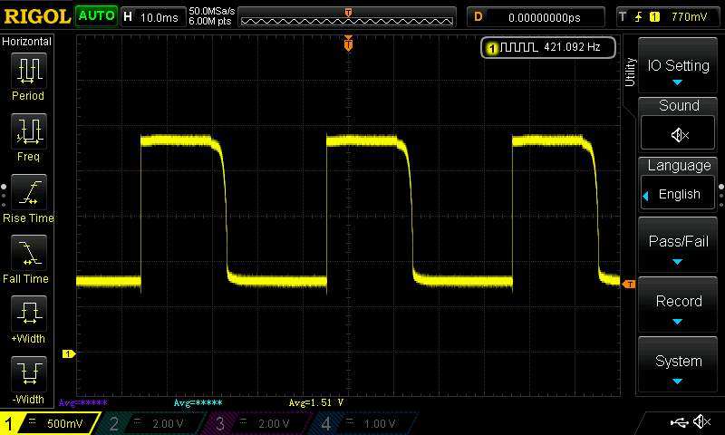 Signal overflow due to long exposure time